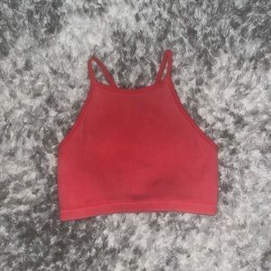red Target brand crop top size s